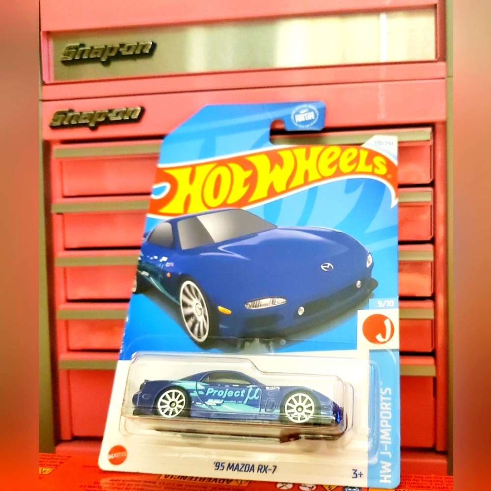 Hot Wheels Project U 1995 Mazda RX7 FD 1:64 scale JDM collectors toy car NEW